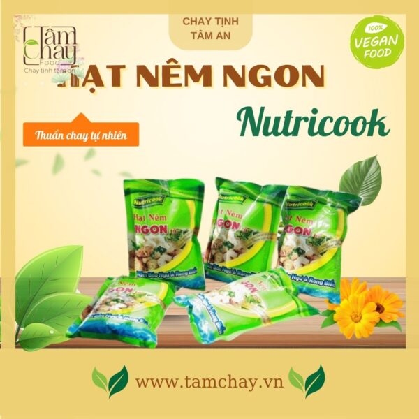Hạt nêm Nấm Bào Ngư và Rong Biển Nutricook 400g