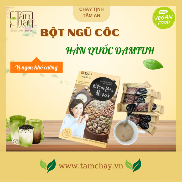 Bột ngũ cốc Hàn Quốc Damtuh (hộp 50 gói)