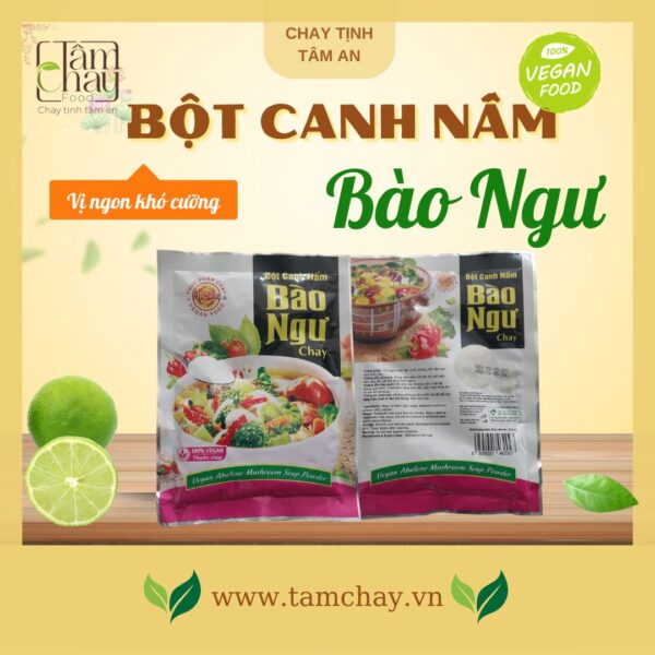 Bột canh nấm bào ngư Âu Lạc 90g