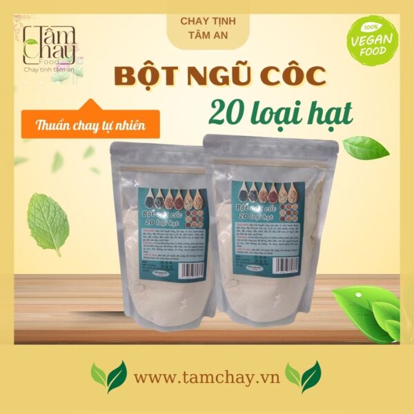 Bột ngũ cốc 20 loại hạt 500g
