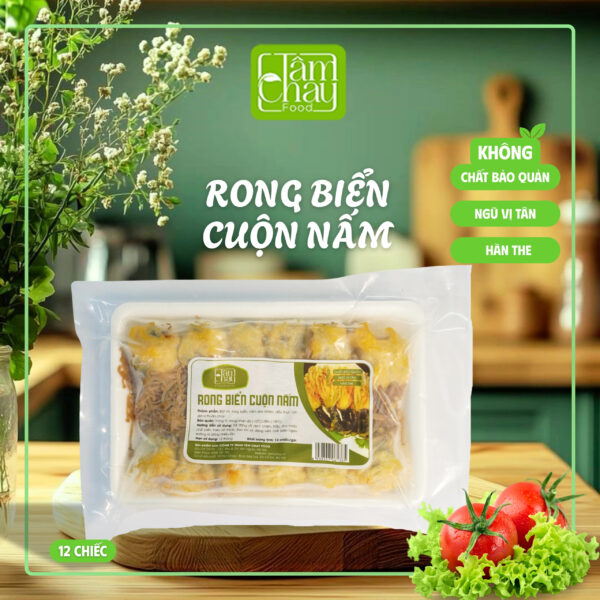 Rong biển Cuộn Nấm Kim