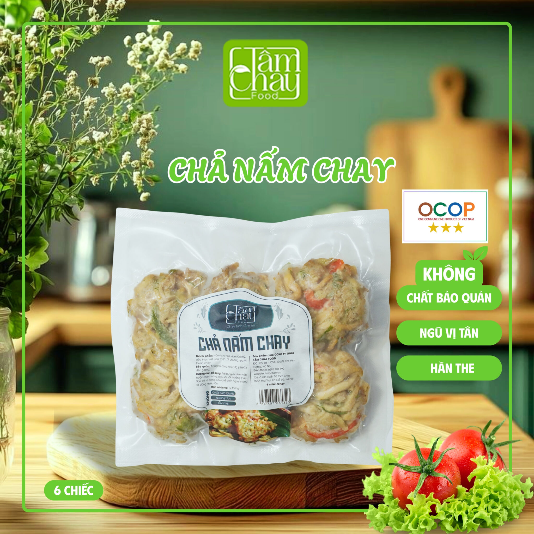 Chả Nấm Chay